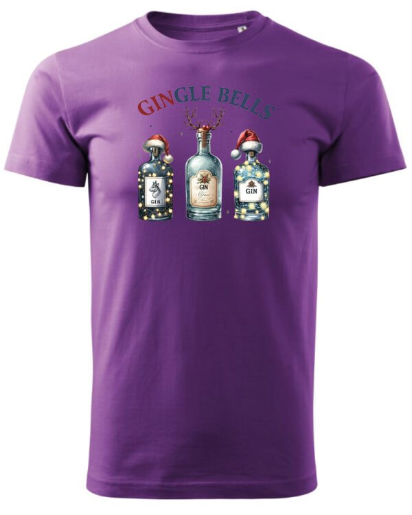 Świąteczna Koszulka “Gingle Bells – Ginowa Radość” – Unisex
