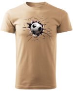 Koszulka Siła futbolu, „Piłka przebija wszystko” – Unisex