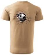 Koszulka Siła futbolu, „Piłka przebija wszystko” – Unisex