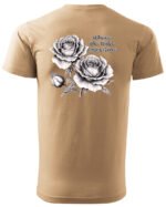 Koszulka Natura w swej dzikości, „Gdzie rosną dzikie róże” – Unisex