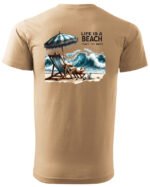 Koszulka Life is a Beach <br>Enjoy the waves - Unisex, dla niego