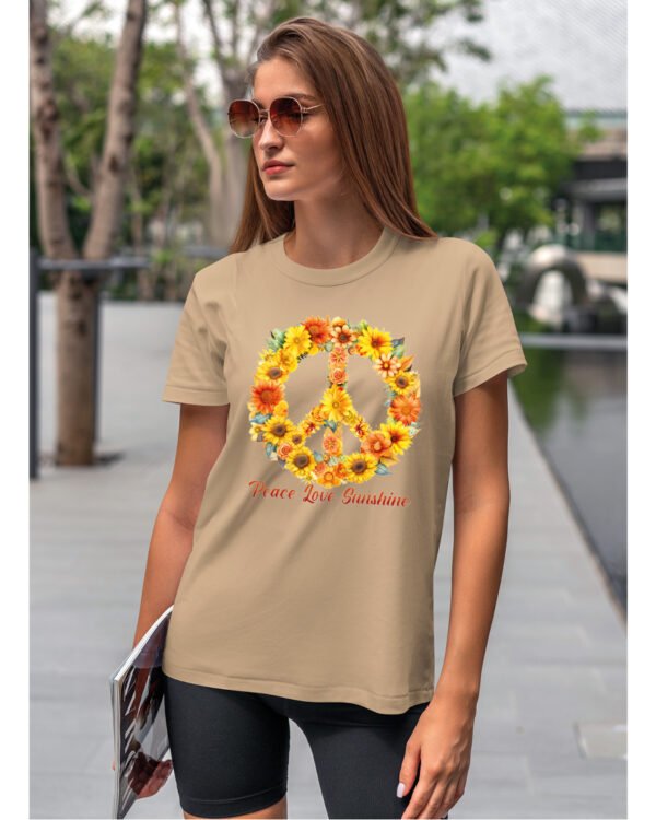 Koszulka Sunshine <br>Kwiatowa harmonia - Unisex, dla niej
