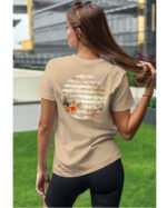 Koszulka Muzyczna harmonia <br>Nuty i kwiaty - Unisex, dla niej