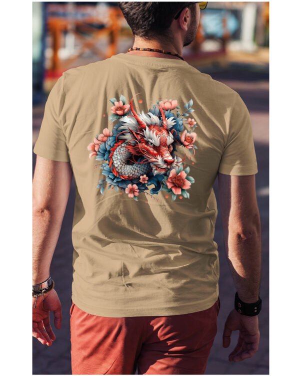 Koszulka Mistyczny Smok <br>Orientalna harmonia - Unisex, dla niego