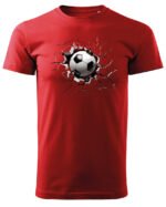 Koszulka Siła futbolu, „Piłka przebija wszystko” – Unisex