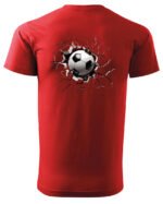 Koszulka Siła futbolu, „Piłka przebija wszystko” – Unisex