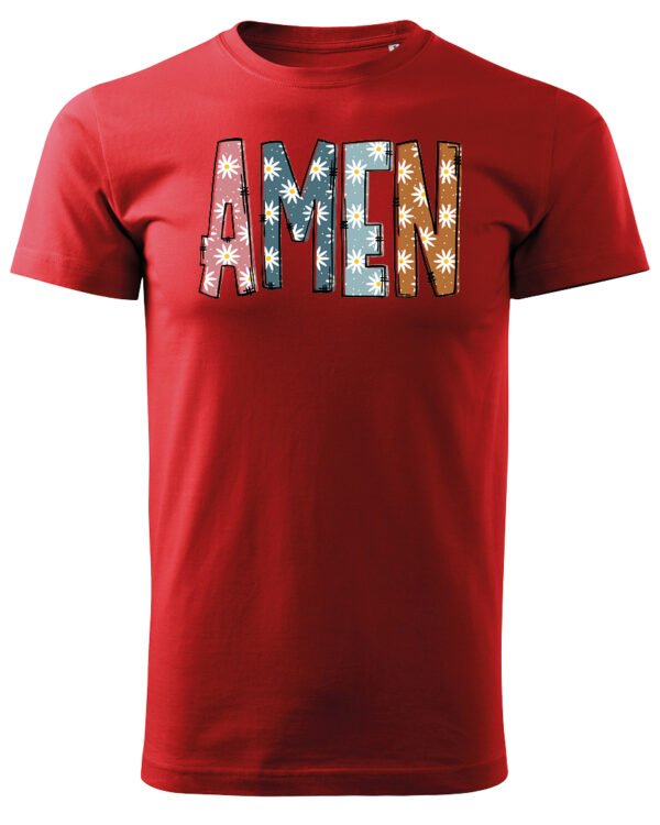 Koszulka Amen, wiara z naturą – Unisex