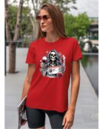Koszulka License to Chill <br>Wino i relaks - Unisex, dla niej