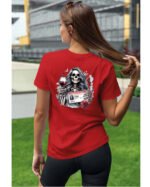 Koszulka License to Chill <br>Wino i relaks - Unisex, dla niej
