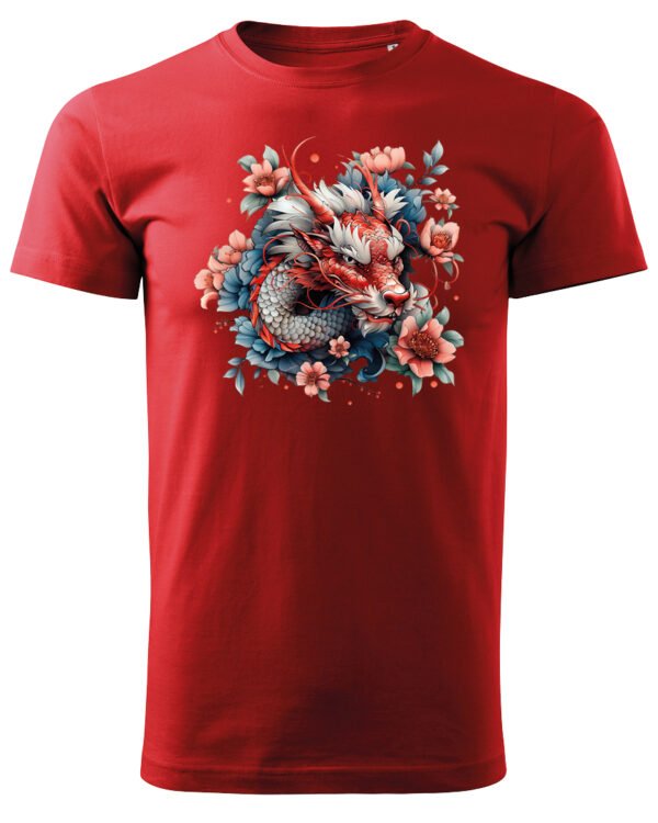 Koszulka Mistyczny Smok <br>Orientalna harmonia - Unisex, dla niego