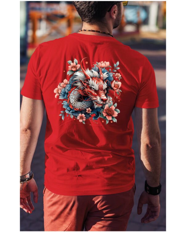 Koszulka Mistyczny Smok <br>Orientalna harmonia - Unisex, dla niego