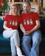 Świąteczna Koszulka “Gingle Bells – Ginowa Radość” – Unisex