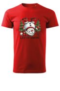 Świąteczna Koszulka “Let It Snow – Wesoły Bałwanek” – Unisex