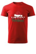 Świąteczna Koszulka “Merry Christmas – Czapka Mikołaja” – Unisex