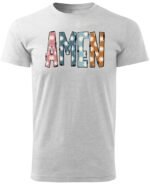 Koszulka Amen, wiara z naturą – Unisex