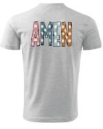 Koszulka Amen, wiara z naturą – Unisex