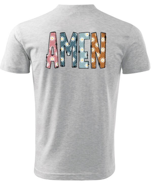 Koszulka Amen, wiara z naturą – Unisex