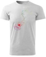 Koszulka Muzyka z duszy <br>Gitarowe wibracje - Unisex, dla niej
