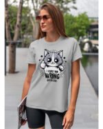 Koszulka Wrong Opinion <br>Szanuję twoją błędną opinię - Unisex, dla niej