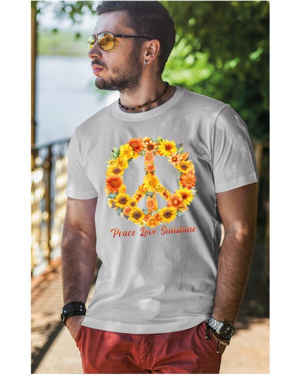 Koszulka Sunshine <br>Kwiatowa harmonia - Unisex, dla niego