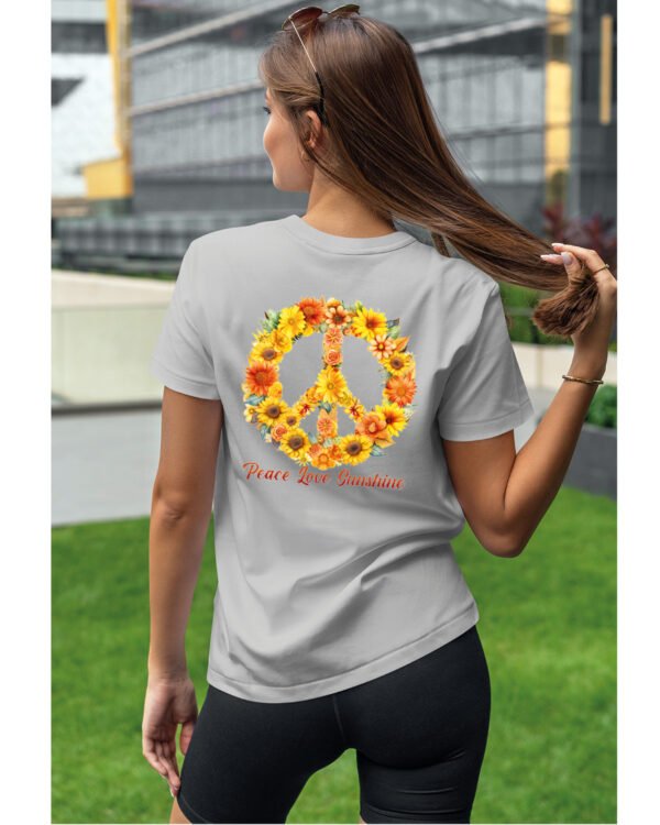 Koszulka Sunshine <br>Kwiatowa harmonia - Unisex, dla niej