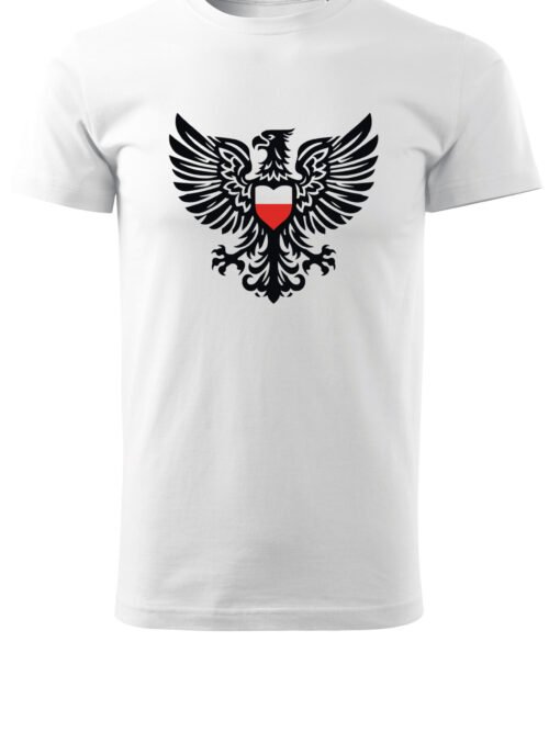 Patriotyczna Koszulka Unisex "Polski Orzeł" – symbol siły i wolności - Wybierz Kolor!
