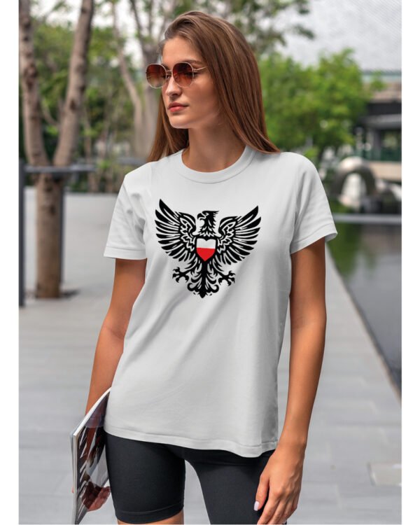Patriotyczna Koszulka Unisex "Polski Orzeł" – symbol siły i wolności - Wybierz Kolor!