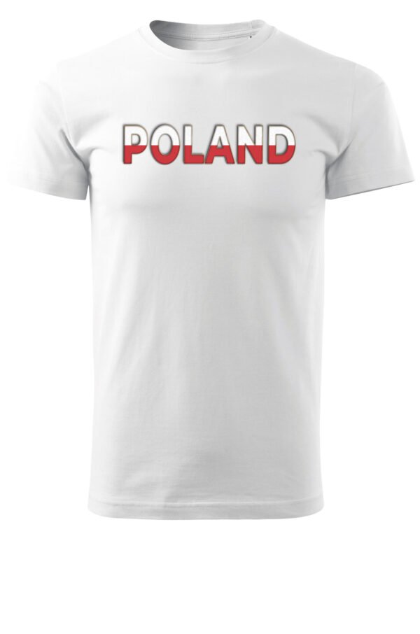 Patriotyczna Koszulka Unisex "Poland" – Wybierz Kolor!