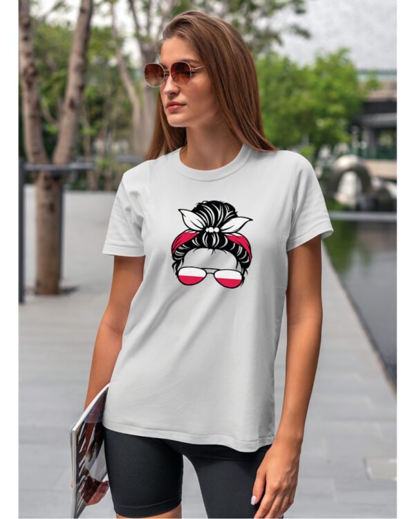 Patriotyczna Koszulka Unisex "Polska stylówka" – Wybierz Kolor!