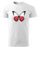 Patriotyczna Koszulka Unisex "Polski Motyl wolności" – Wybierz Kolor!