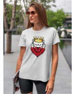 Patriotyczna Koszulka Unisex "Polski Królewski Wilk" – Wybierz Kolor!