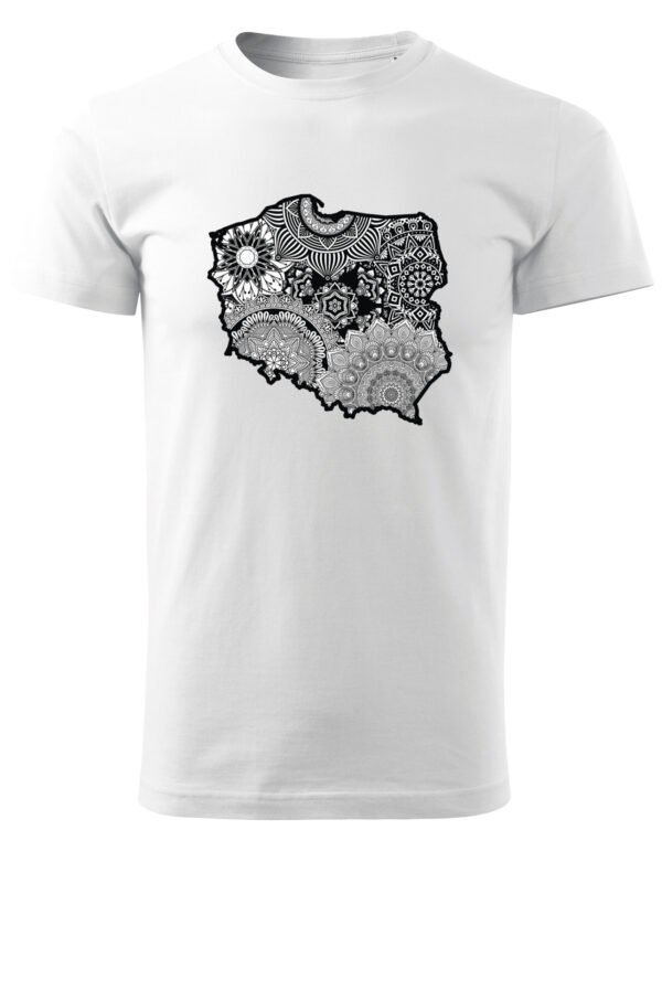 Patriotyczna Koszulka Unisex "Artystyczna Polska" – Wybierz Kolor!