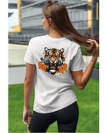 Koszulka Rycz jak tygrys, siła i dzikość – Unisex