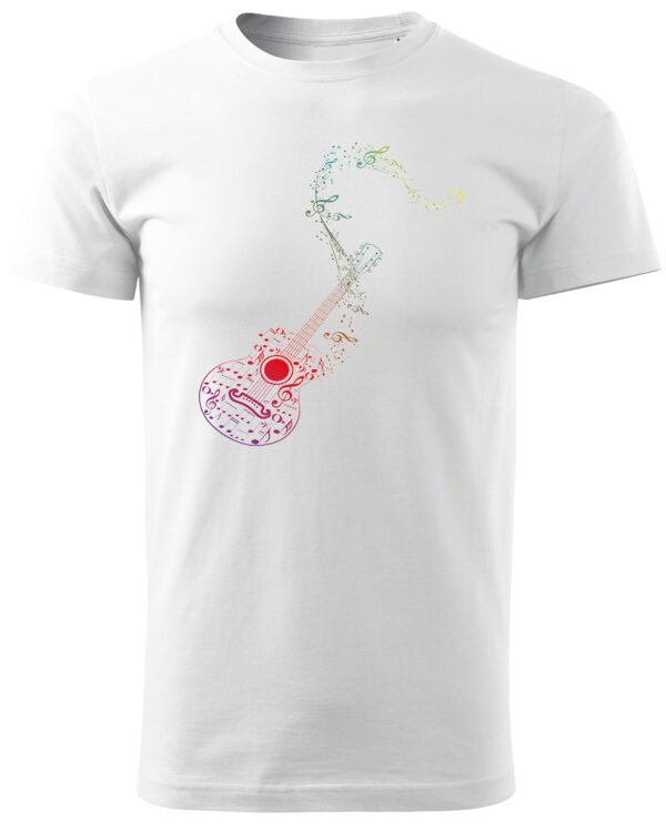 Koszulka Muzyka z duszy <br>Gitarowe wibracje - Unisex, dla niej