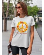 Koszulka Sunshine <br>Kwiatowa harmonia - Unisex, dla niej
