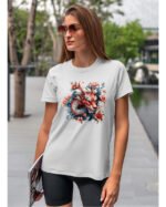 Koszulka Mistyczny Smok <br>Orientalna harmonia - Unisex, dla niej