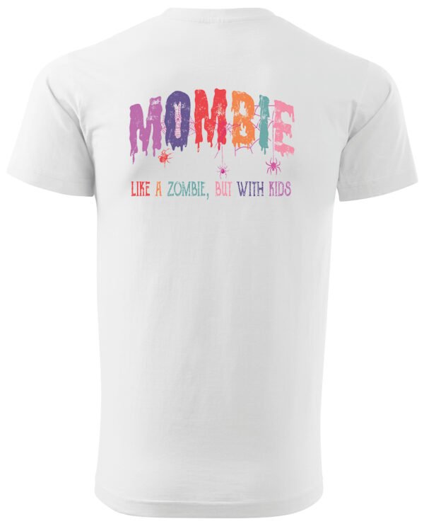 Halloweenowa Koszulka Unisex "Mombie" – Wybierz Kolor!