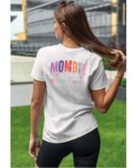 Halloweenowa Koszulka Unisex "Mombie" – Wybierz Kolor!