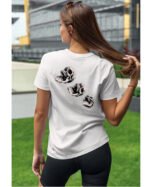 Halloweenowa Koszulka Unisex "Skull Trio" – Wybierz Kolor!