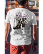 Halloweenowa Koszulka Unisex "Let’s Go Ghouls"- Girls Squad – Wybierz Kolor!