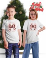 Świąteczna Koszulka Dziecięca “Klub Świątecznych Lizaków – Candy Cane”