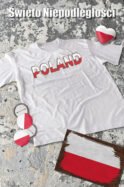 Patriotyczna Koszulka Unisex "Poland" – Wybierz Kolor!