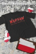 Patriotyczna Koszulka Unisex "Warszawa - bohaterskie miasto" – Wybierz Kolor!