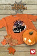 Halloweenowa Koszulka Unisex "Let's Go Ghouls" – Wybierz Kolor!