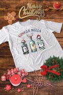 Świąteczna Koszulka “Gingle Bells – Ginowa Radość” – Unisex