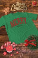 Świąteczna Koszulka “Merry Christmas” – Unisex