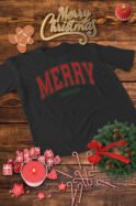 Świąteczna Koszulka “Merry Christmas” – Unisex