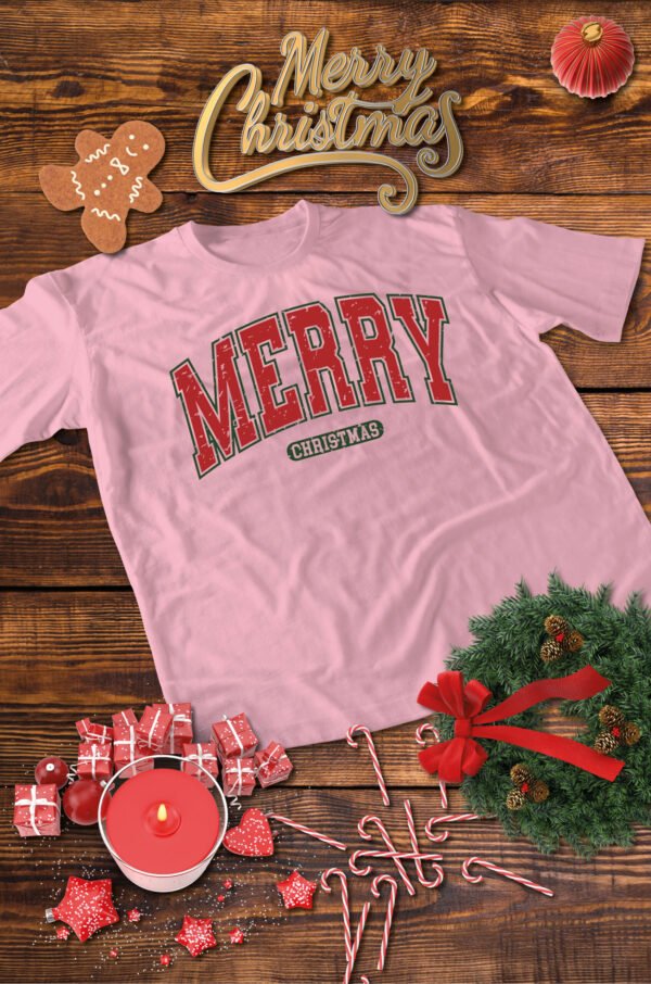 Świąteczna Koszulka “Merry Christmas” – Unisex