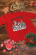 Świąteczna Koszulka “Moo-y Christmas – Świąteczna Krówka" – Unisex