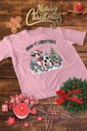 Świąteczna Koszulka “Moo-y Christmas – Świąteczna Krówka" – Unisex